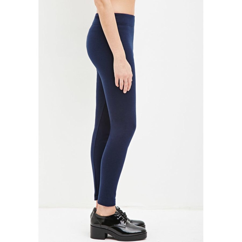 BLUE LEGGINGS FOREVER 21.  ***Never worn***